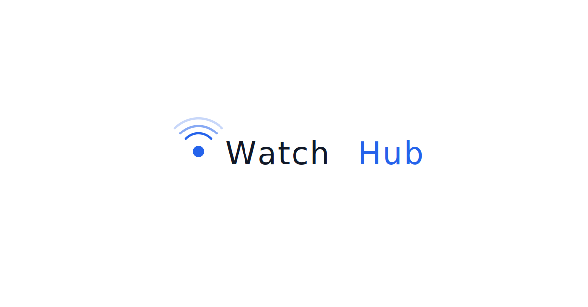 Logo of Watch Hub along with a CTA message for getting IPTV Free Trial